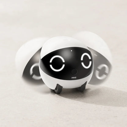 ROLA Mini Companion Robot 2K Camera Night Vision Pet Monitor Home Security Pet Camera Tumbler Design Realtime Control